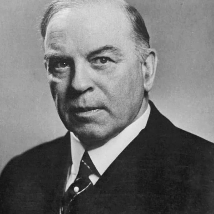 Mackenzie King Black and white photo of Mackenzie King